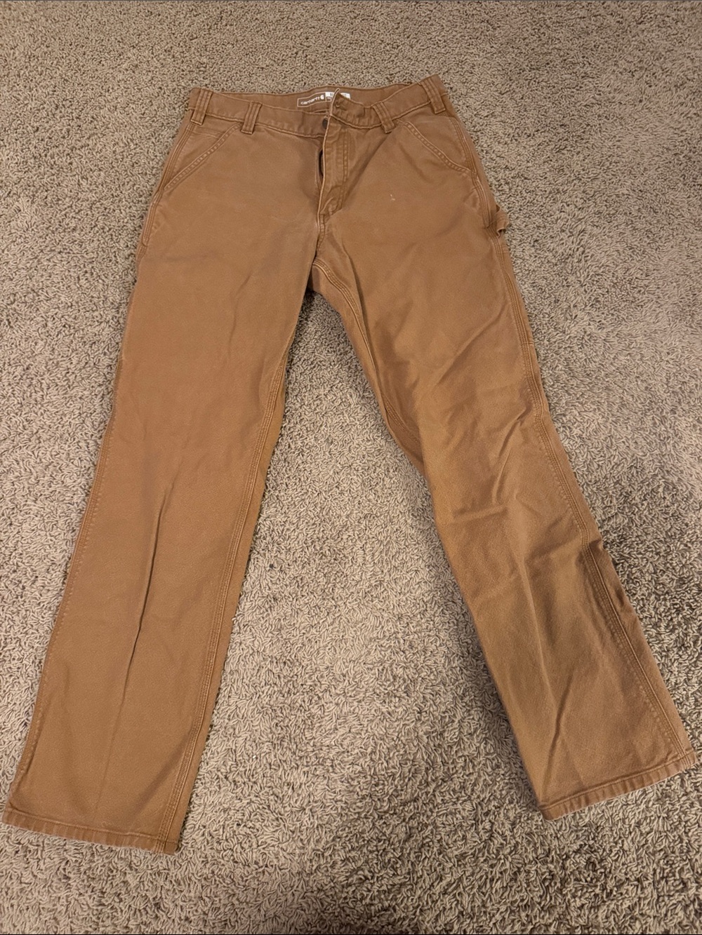 Carhartt Tan Canvas Chinos